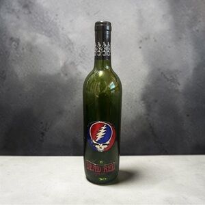 Grateful Dead Red Wine Bottle - Steal Your Face